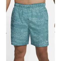 Nike Heren Hardloopshort Division - 379 MINERAL TEAL/REFLECTIVE SI