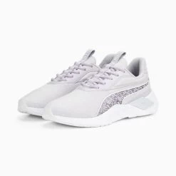 Puma Dames Fitnesschoen Lex Nova Shine - 001 Puma Black/Elektro -Trendy Deals Voor Actieve Lifestyles 050592 10 05 1