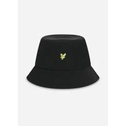 Lyle & Scott Seersucker Bucket Hat - Z865 Jet Black