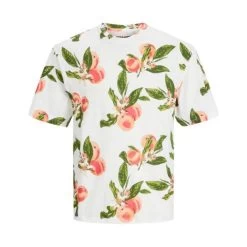Jack & Jones Jack&Jones Jongens T-shirt Flores - 177642 Cloud Dancer