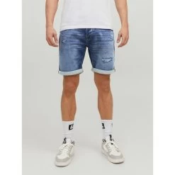Jack & Jones Jack&Jones Heren Spijkershort Rick - 188779 Blue Denim -Trendy Deals Voor Actieve Lifestyles 050662 39 02 1