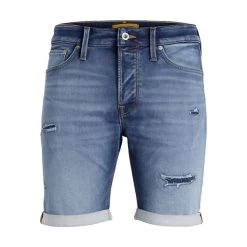 Jack & Jones Jack&Jones Heren Spijkershort Rick - 188779 Blue Denim