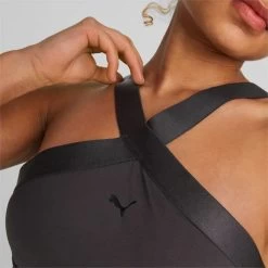 Puma Dames Sport Bh Flwaless Sculpt Mid-Impact - Zwart -Trendy Deals Voor Actieve Lifestyles 050732 10 02 1