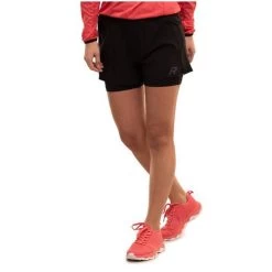 Rukka Dames Running Short Met Binnenbroek Mahala - Zwart -Trendy Deals Voor Actieve Lifestyles 050861 19 03 1