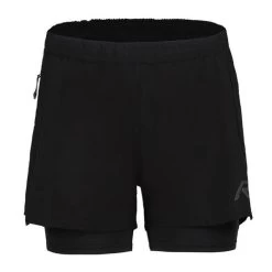 Rukka Dames Running Short Met Binnenbroek Mahala - Zwart