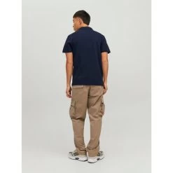 Jack & Jones Jack&Jones Heren Polo Chain - 175876 Navy Blazer -Trendy Deals Voor Actieve Lifestyles 050863 35 02 1