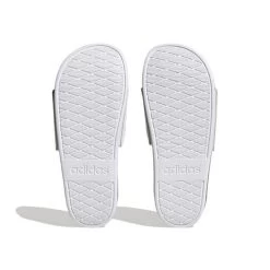 Adidas Dames Adilette Comfort Badslippers - 000 FTWWHT/FTWWHT/MAGOLD -Trendy Deals Voor Actieve Lifestyles 050868 10 03 1