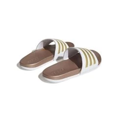 Adidas Dames Adilette Comfort Badslippers - 000 FTWWHT/FTWWHT/MAGOLD -Trendy Deals Voor Actieve Lifestyles 050868 10 04 1