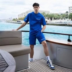 Equalité Heren T-shirt Essentials - Blauw -Trendy Deals Voor Actieve Lifestyles 050879 30 02 1