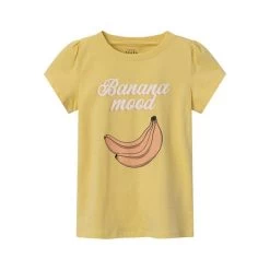 NAME IT Meisjes T-shirt NKFVIBEKE CAPSL - 227097 Pineapple Slice