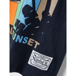 NAME IT Jongens T-shirt Flaska - 216654 Dark Sapphire -Trendy Deals Voor Actieve Lifestyles 050965 29 02 1