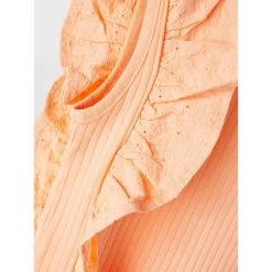 NAME IT Meisjes Top Flone - 250016 Peach Nectar -Trendy Deals Voor Actieve Lifestyles 050966 61 02 1