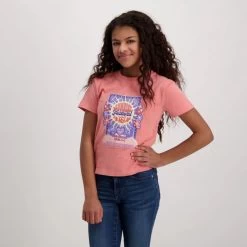 Cars Meisjes Shirt Korte Mouw Airie - 68 Soft Pink