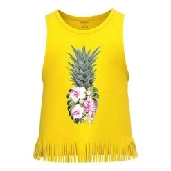 NAME IT Meisjes Singlet Zaoli - 290400 Habanero Gold