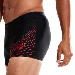 Speedo Heren Zwemshort ECO MEDLEY LOGO AQSH - 06871 BlaRed -Trendy Deals Voor Actieve Lifestyles 051263 19 02 1