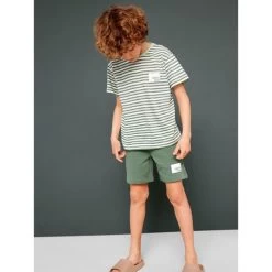 NAME IT Jongens T-shirt Dik - 289775 Hemlock -Trendy Deals Voor Actieve Lifestyles 051300 99 03 1 1