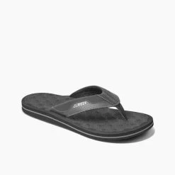 REEF Heren Slipper The Ripper - 31 Dark Grey -Trendy Deals Voor Actieve Lifestyles 051341 25 02 1
