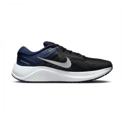 Nike Heren Hardloopschoenen AIR ZOOM STRUCTURE 24 - 009 BLACK/WOLF GREY-MIDNIGHT N