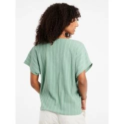Protest Dames Shirt PRTDEEDEE - 478 Green Baygreen -Trendy Deals Voor Actieve Lifestyles 051625 40 02 1