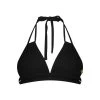 Ten Cate Dames Bikini Top Slide Triangle - Black Rib