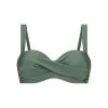 Ten Cate Dames Bikini Top Twisted - Green Sparkle