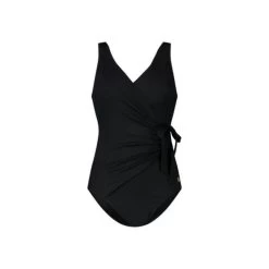 Ten Cate Dames Badpak V-Neck - Black Rib