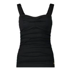 Ten Cate Dames Tankini Top Twisted - Black Rib