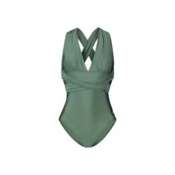 Ten Cate Dames Badpak Multiway - Green Sparkle