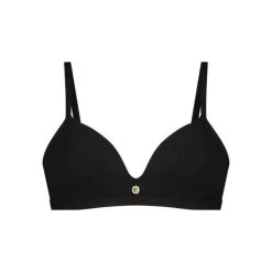 Ten Cate Dames Bikini Top Triangle - Black Rib