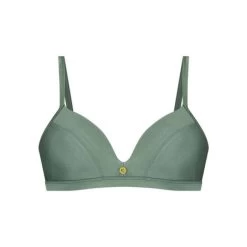 Ten Cate Dames Bikini Top Triangle - Green Sparkle