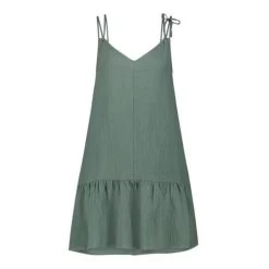 Wow Ten Cate Dames Jurk Spaghetti - Groen