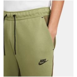 Nike Heren Tech Fleece Joggingsbroek - 222 MEDIUM OLIVE/ALLIGATOR/BLA -Trendy Deals Voor Actieve Lifestyles 051963 44 05 1 1