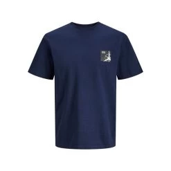 Jack & Jones Jack&Jones Heren T-shirt Filo - 175876 Navy Blazer