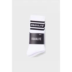 Equalité Unisex Sokken Striped 3-pack - 105 White/Black