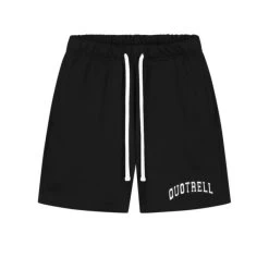 Quotrell Heren Short University - Zwart