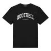 Quotrell Heren T-shirt Univerity - Zwart