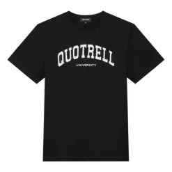 Quotrell Heren T-shirt Univerity - Zwart