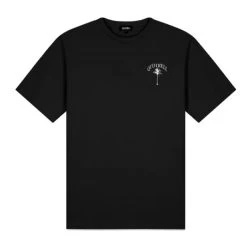 Quotrell Heren T-shirt Palm Springs - Zwart