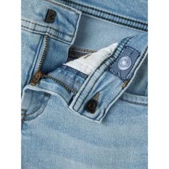 NAME IT Name-it Jongens Short Sofus - 180696 Light Blue Denim -Trendy Deals Voor Actieve Lifestyles 052039 31 02 1