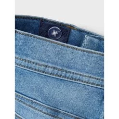 NAME IT Name-it Jongens Short Sofus - 180712 Medium Blue Denim -Trendy Deals Voor Actieve Lifestyles 052039 39 02 1