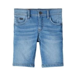 NAME IT Name-it Jongens Short Sofus - 180712 Medium Blue Denim