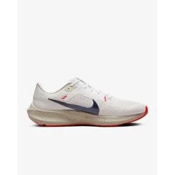Nike Heren Hardloopschoen Pegasus 40 Road Run - 100 White/Obsidian