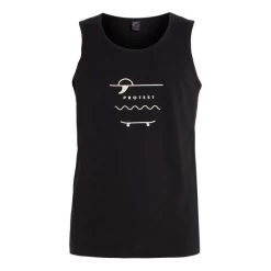 Protest Heren Singlet PRTDINCHI - Zwart