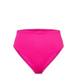 Puma Dames Bikinibroek Ribbed High - 002 Neon Pink