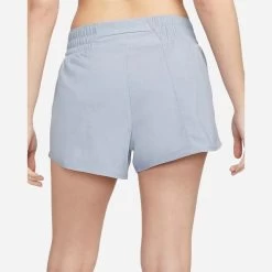 Nike Dames Short NIKE ONE DRI-FIT WOMENS MID-R - 519 INDIGO HAZE/REFLECTIVE SIL -Trendy Deals Voor Actieve Lifestyles 052249 33 02 1