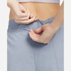 Nike Dames Short NIKE ONE DRI-FIT WOMENS MID-R - 519 INDIGO HAZE/REFLECTIVE SIL -Trendy Deals Voor Actieve Lifestyles 052249 33 03 1