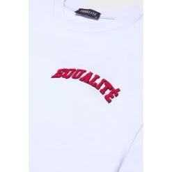 Equalité Heren Oversize T-shirt Zion - 103 White/Red -Trendy Deals Voor Actieve Lifestyles 052374 01 03 1