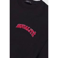 Equalité Heren Oversize T-shirt Zion - 205 Black/Red -Trendy Deals Voor Actieve Lifestyles 052374 10 03 1