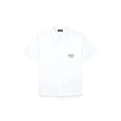 Quotrell Heren Atelier Milano Cotton T-Shirt - Off White/Black